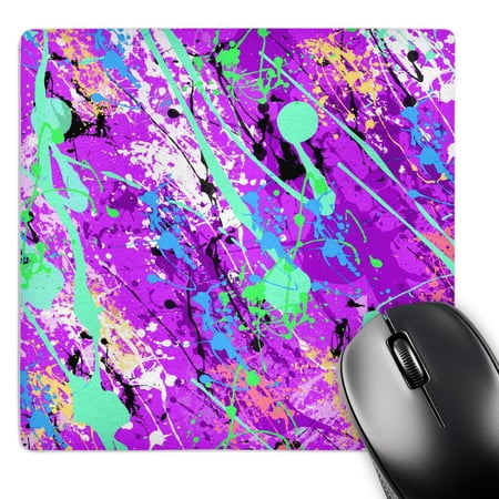 3dRose  Purple Paint Splatter Design  MousePad price history on PriceWatchPro