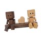 thumbnail image 3 of Pareja de muñecos de madera con pies temblorosos, versátiles para el salpicadero del coche o la mesa. A, 3 of 9