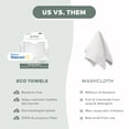 thumbnail image 3 of The Original MakeUp Eraser Cloud Clean Eco Towels XL - 30 Count Dermatologist Tested Wipes, 3 of 12