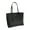 Black, variant on Women's PU Leather Tote Bag with Tassel Top Handle Big Capacity Handbag Purse for Travel Shopping