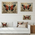 thumbnail image 4 of Designart "Tiny Wonders Insects Bugs wall decor III" Animals Print on Natural Pine Wood, 4 of 5