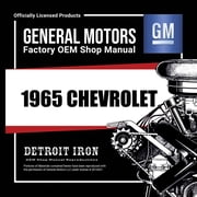 Detroit Iron OEM 1965 Chevrolet Cars Chevy II Corvette Chevelle Shop Manuals, Sales Data & Parts Books on CD