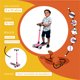thumbnail image 3 of Kinene | Scooter Montable Infantil con Dirección por Inclinación, Música y Luces LED – Plegable – Modelo KN-717R, 3 of 9