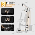thumbnail image 4 of Syedee Multifunctional Home Gym System, Home Gym Station with 105LBS Weight Stack, All in One Workout Machine for Full Body Strength Training, 4 of 11