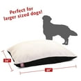 Majestic Pet Solid Color Rectangular Pillow Dog Bed Machine Washable