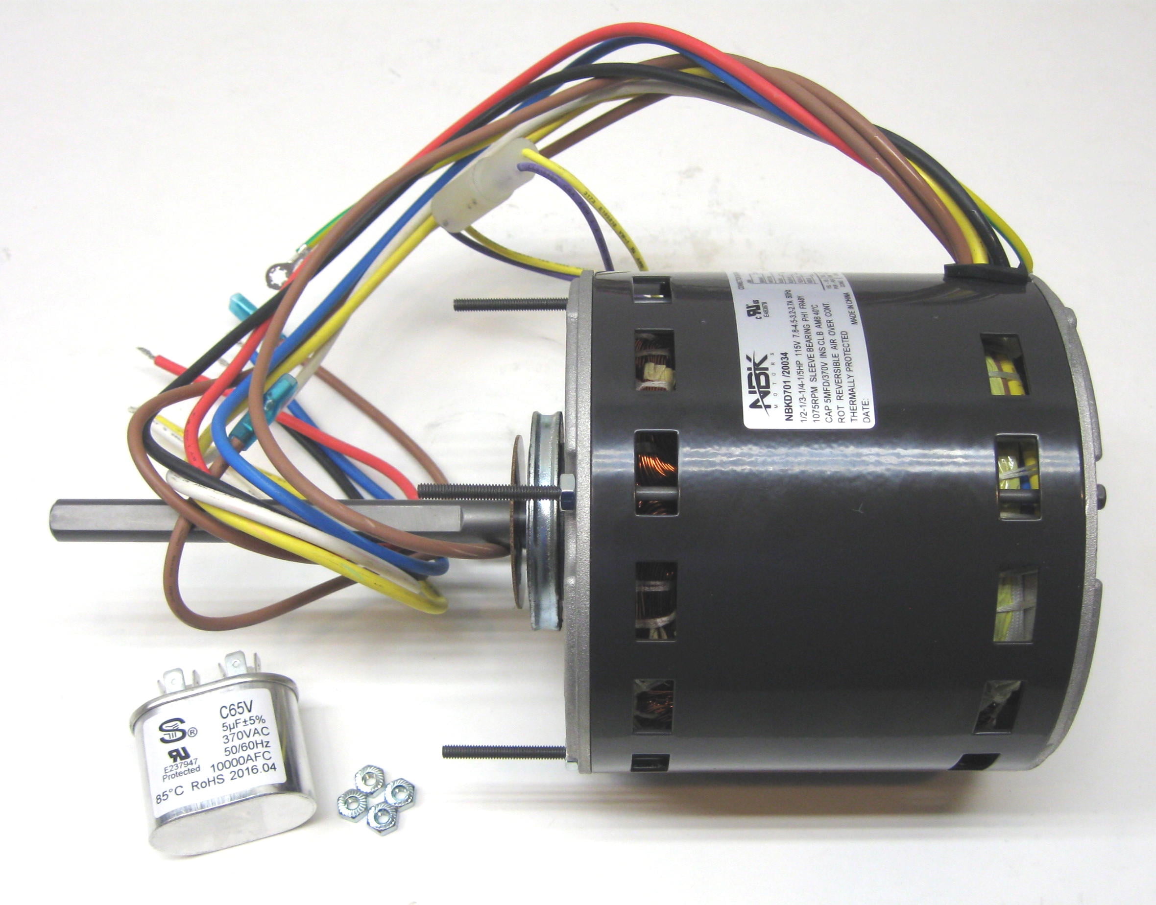 Replaces Fasco D701 Motor by NBK 