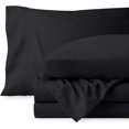 thumbnail image 2 of Washed King Sheet Set Premium UltraSoft Microfiber Bed Sheets Double Brushed Hypoallergenic Stain (King Washed Pebble Beach), 2 of 7