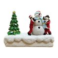 thumbnail image 2 of Lámpara de mesa con estatua navideña iluminada, adorno navideño, centro de mesa coleccionable Estilo D, 2 of 9