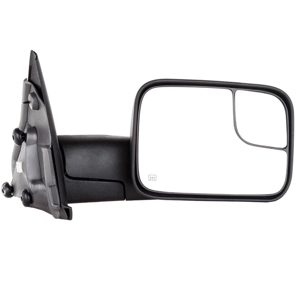 ECCPP For 02-08 Dodge Ram 1500 2500 3500 Power Heated Passenger Side View Tow Mirror