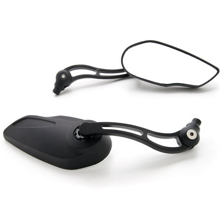 - Krator Custom Rear View Mirrors Black Pair w/Adapters For Suzuki GSXR GSX-R Gixxer Hayabusa 1300
