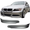 thumbnail image 3 of Ikon Motorsports Compatible with 05-08 E90 3 Series OE Front Bumper Lip PP Painted Space Gray Metallic #A52, 3 of 5