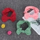 thumbnail image 4 of Juego de 3 diademas de nailon para recién nacidos, suaves y bonitas, con lazo decorativo (burdeos, verde y rosa), 4 of 12