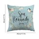 thumbnail image 3 of CaiYueKe Easter Spring Decorative Pillow Cover Floral Bunny Rabbit Home Decor Throw Cushion Case Seasonal Holiday Living Room Bedroom Sofa Accent Pillow, 3 of 7