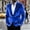 Blue, variant on Men's Velvet Suit Jacket Single Breasted Formal Blazer with Pocket Luxury Party Dinner Coat for Events