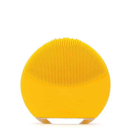 ($139 Value) Foreo LUNA mini 2 Sonic Face Cleanser, Sunflower Yellow