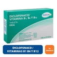 thumbnail image 1 of Diclofenaco/Vitamina B1 B6 y B12 Medimart 30 grageas, 1 of 4