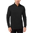 thumbnail image 1 of Club Room chandail-Over Côtelé pour Hommes, Noir, TTTG, 1 of 1