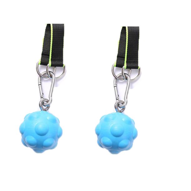 2x 8cm Pull s Grips para Finger Fuerza Entrenamiento Brazo Músculos Azul Zulema Bola de pull up sin deslizamiento
