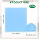 thumbnail image 3 of Uxcell Paquete de 10 Toallas de Lavar Suecas para Cocina, 7"x8" Toallas de Papel de Celulosa Reutilizables Lavables Sin Rayones [Azul], 3 of 6