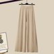 thumbnail image 2 of Conjunto de tres piezas de punto para mujer, abrigo largo, suéter de punto, pantalones de pierna ancha de cintura alta, informal, Invierno, 2 of 4