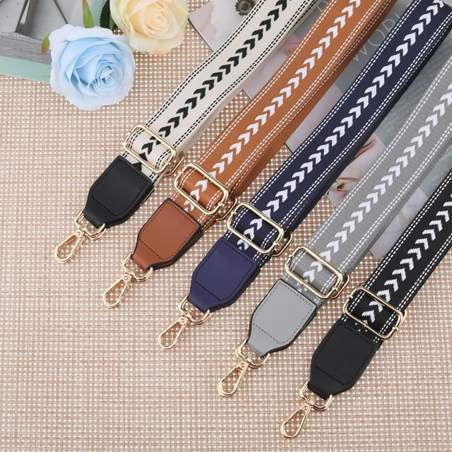 Jumpingount Correa de bolso ajustable para bolso de hombro correas de hombro universales y duraderas bolso de costura fina Ropa, zapatos y accesorios Miscelánea Marrón
