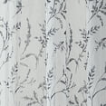 thumbnail image 5 of CHF Santa Barbara 63" Curtain Panel, Floral, Grey, Adult, 5 of 5
