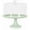Green (10"), variant on Highbrook 11" Jadeite Glass Cake Stand – Handmade Vintage-Style Dessert Stand with Ruffle Trim, Decorative Pedestal Cake Plate for Display & Serving