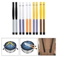 thumbnail image 3 of Brosse à Tambour Professionnelle Ondulée Cajon Jazz, Pièces de Percussion en Nylon Coloré, 3 of 7