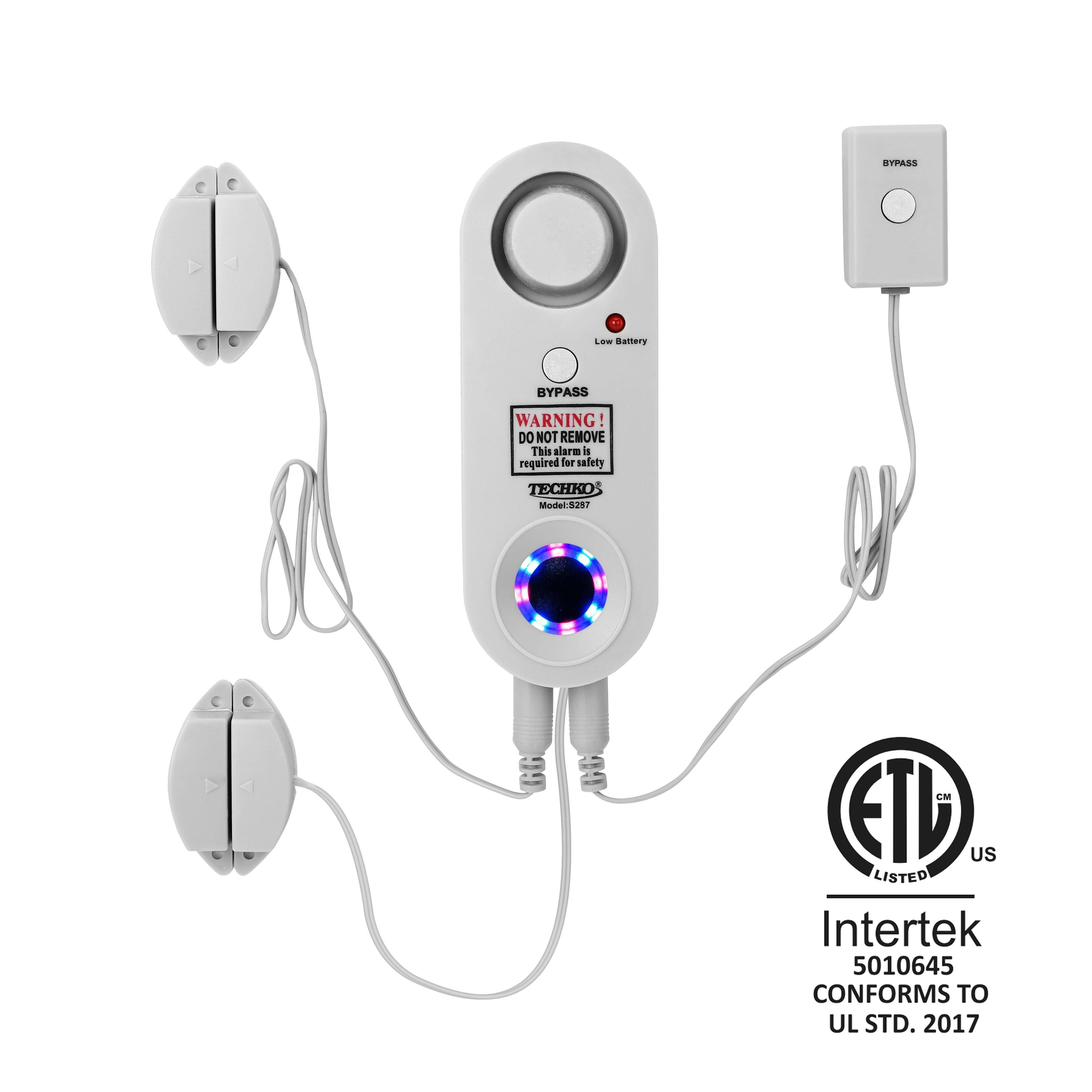 Techko Safe Pool Alarm with Strobe Light S287