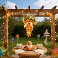 thumbnail image 2 of XGFHYJEH Easter Carrot Wreath for Front Door, Easter Carrot Wreath with Light, Easter Swag Garland Rustic Spring Wreath for Indoor Outdoor Door Window Decor, 2 of 5