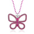 thumbnail image 7 of Butterfly Necklace for Women - Rhinestone Pendant Choker, Zinc Alloy Jewelry, Cute Sparkly Accessory, 7 of 7
