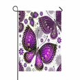 thumbnail image 1 of Bandera de Jardín ABPHQTO Primavera Violeta Oro 70x100 cm, 1 of 1