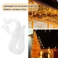 thumbnail image 6 of 200/300Pcs Outdoor Light Decor Lights Hanging Party Decoration Christmas Light Clip Mini Gutter Hook Light String Hooks Hooks Clips Hanging Supplies 200PCS, 6 of 7
