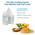 thumbnail image 5 of Sub-Zero Cool Pain Relieving Gel 3.9% Menthol with Cats Claw, 1 Gallon, 5 of 11