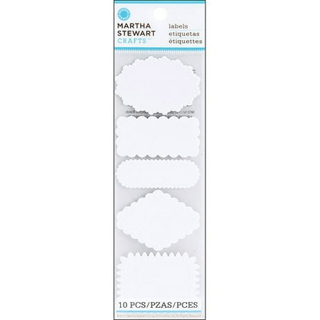 Martha Stewart Crafts Doily Lace Labels, White