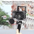 thumbnail image 3 of Ulanzi Camera Video Vlog Kit with Aluminum Alloy Extendable Tripod, 3 of 8