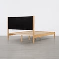 thumbnail image 4 of CHITA King Size Upholstered Platform Bed Frame with Headboard Boucle Fabric Style,Oatmeal, 4 of 11