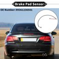 thumbnail image 2 of 1pc Car Rear Brake Pad Wear Sensor for Porsche 911 993 3.8 1995-1997 No.99361236501 TPU Rubber Black, 2 of 6
