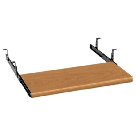 UPC: 0020459760874 | HON 4022C Slide-Away Keyboard Platform Laminate Harvest