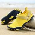 thumbnail image 2 of Xudanell Basketball Shoes Kids Boy Beach Shoes Diving Snorkeling Shoes Toddler Boy Water Shoes Yellow, 2 of 8