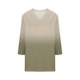 thumbnail image 4 of mfyjkho Tops Para Mujer, Blusa Holgada Informal Con Estampado Para Mujer, Manga 3/4 Y Cuello En V Tops De Gimnasio Para Mujer Xxl, 4 of 5