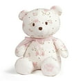 thumbnail image 2 of Baby GUND x Little Me Vintage Rose Teddy Bear Plush Stuffed Animal, 10", 2 of 2