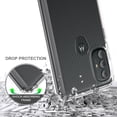 thumbnail image 5 of Xpm Case for Motorola Moto G Power 2022 Hybrid Transparent Clear Acrylic Back Hard PC TPU Bumper Shock-Absorb Cover for Moto G Power 2022 (6.5 inch) - Clear, 5 of 7