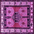 thumbnail image 1 of Ahgly Company Indoor Square Persian Purple Traditional Area Rugs, 5' Square, 1 of 4