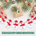 thumbnail image 4 of CoreLiving Snowman Christmas Lights Indoor Decorations, Light Up Snowman Indoor, Battery Operated Christmas Decorations, Waterproof, 10 LEDs 5.4ft Short Plush String Lights for Home Party Xmas Tree, 4 of 6