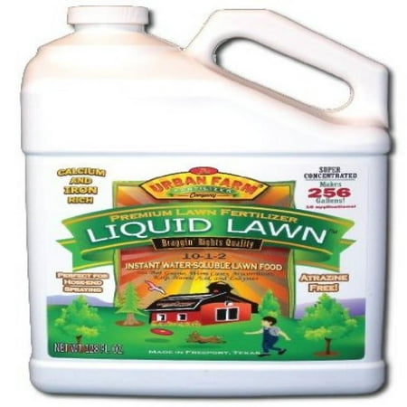 Urban Farm Fertilizers Liquid Lawn Fertilizer, 1 gallon, (Best Liquid Houseplant Fertilizer)