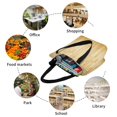 thumbnail image 5 of Lsque Bamboo Wall Pattern Beach Tote,Shoulder Handbag,Spacious Tote Bag,Lightweight Travel Bag,Versatile Shopping Bag, 5 of 6