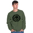 thumbnail image 5 of Eye Symbolic Spiritual Compass Sweatshirt for Men or Women Brisco Brands M, 5 of 6