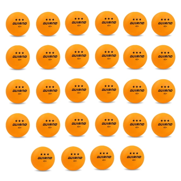 Ping Pong Balls 3-Star Table Tennis Ball Recreational Durable ABS Plastic Yellow 28 Pack 40mm
