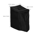 thumbnail image 6 of RENACLIPY Stylish Black Indoor Shredder Cover with Easy Fit and Uv Shield Features, 6 of 6